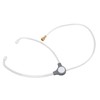 Stethoscope Transparent PP Dual Head Diagnostic Tool Accessory for Monitoring