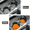 Car Cup Holder Coaster, 4 Pack 7CM Diameter PVC Non-Slip