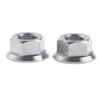 M14x1.5mm TC4 Titanium Ti Flange Nut DIN 6923 for Bolt