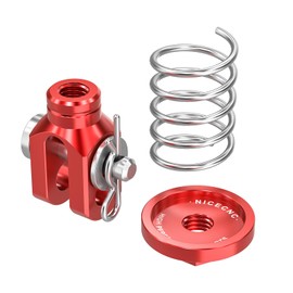 NICECNC Rear Brake Master Cylinder Return Spring Kit Compatible with Yamaha Raptor 700 YFM700 2013 2015 2016 2017 2018 2019 2020,Raptor 700 YFM700R 2006 2007 2008 2014 Red,See Fitments