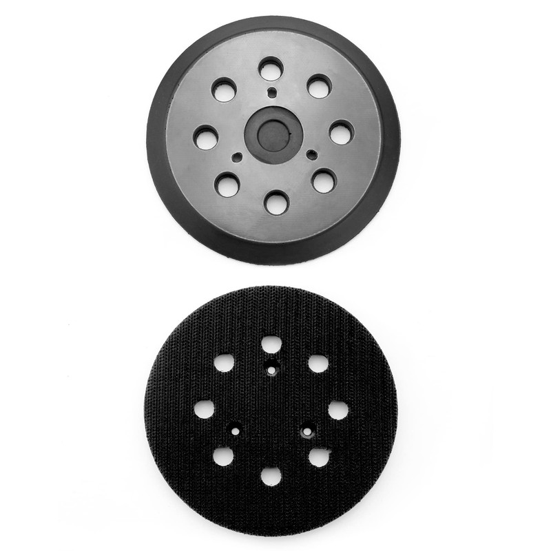 QWORK® 5 Inch 8 Hole Replacement Sander Base, Sanding Backing