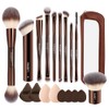 MAGEFY Set de Brochas para Maquillaje de 10 Piezas con