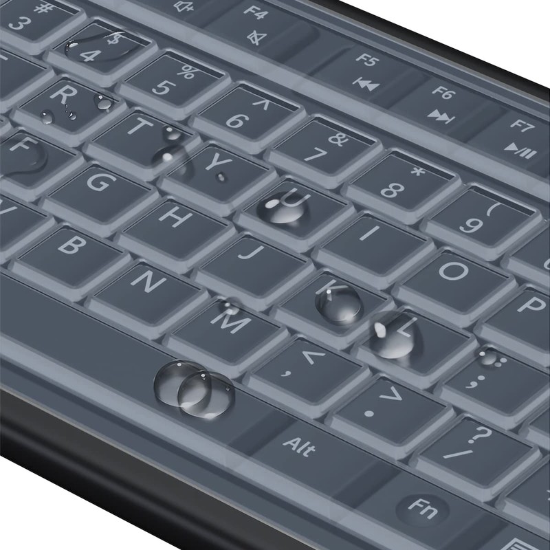 (2 Pack) Universal Clear Anti-Dust Keyboard Skin Protector Cover for