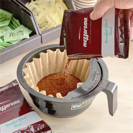 FixtureDisplays Ellis Mezzaroma Decaf Breakfast Blend Coffee Packet 2.5 oz. - 24/Pieces