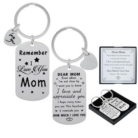 Gladsico Mom Christmas Gifts for Women - Remember I Love You Mom Gifts, Meaningful Mom Birthday Present from Daughter, Dear Mom, Medium
