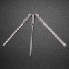 4Pcs 100mm Flat Head Slotted Tip Screwdrivers Bits 3mm-6mm S2