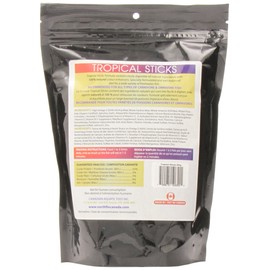 Northfin Fish Food Tropical 3mm Floating Sticks - Perfect for Large South & Central American Tropical Fish or Any Other Types of Carnivore and Omnivore Freshwater Fish