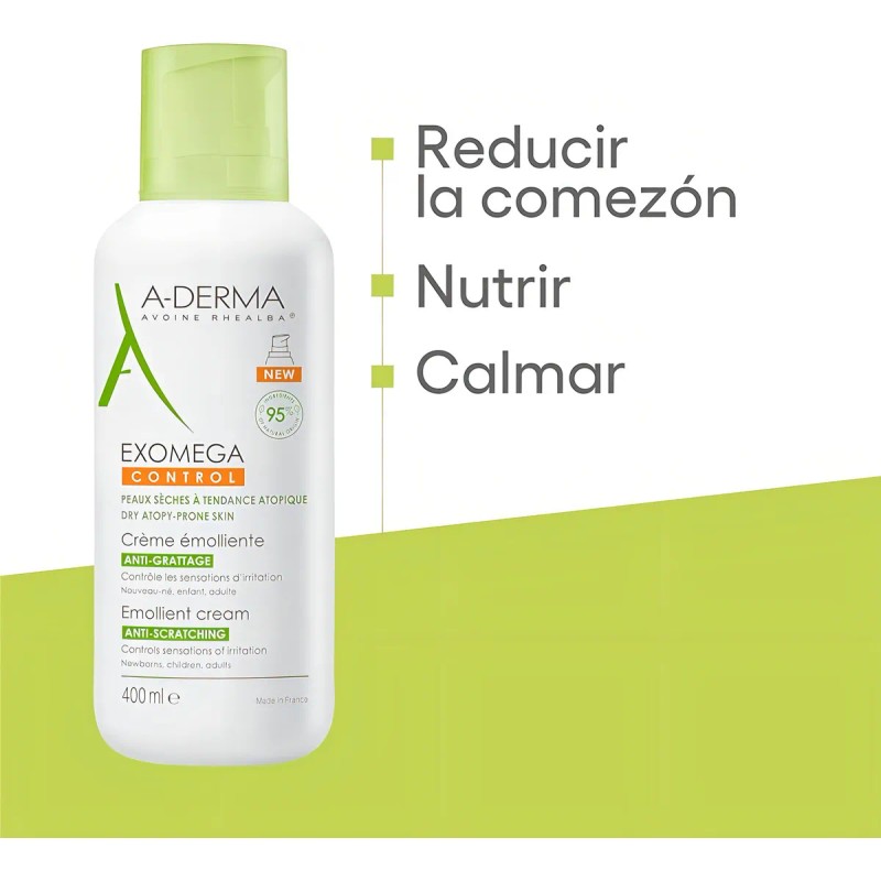 A-derma Exomega Control Creme Emolliente 400ml