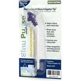 SinuPulse Elite Replacement Sinus Irrigator Tip Nasal Wash Irrigation System Tip