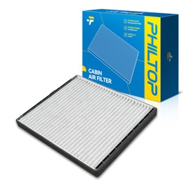 PHILTOP Cabin Air Filter, Replacement for CF10546, 2004-2011 Aveo, 2007-2011 Aveo5, 2009-2010 G3, Premium Cabin Filter with Activated Carbon Filter Up Dust Pollen Odor