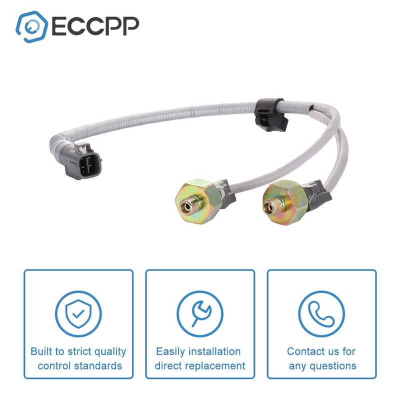 ECCPP Knock Detonation Sensor and Harness compatible with 2001 2002