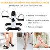 GOREDI Pedal Exerciser Stationary Under Desk Mini Exercise Bike -