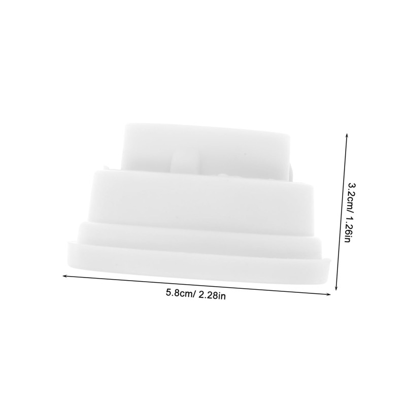 IWOWHERO Pool Ladder Bumper Caps 2 Pack Durable End Caps