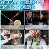 JYTDBCS Stainless Steel Bar Mixing Spoon with Masher, Twisted Cocktail