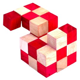 Knobelholz.de Snake Cube Level Red M