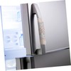TEHAUX Fabric Door Handle Covers 2pcs Fridge Handle Protectors Lace