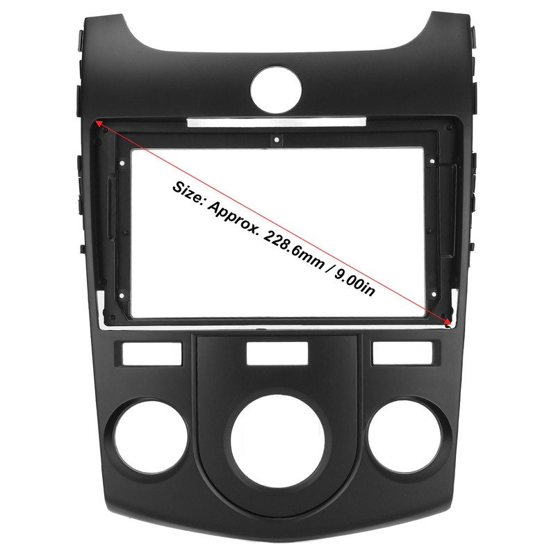 Installation Dash Kit ABS Navigation Panel Frame Cover Auto Accessories