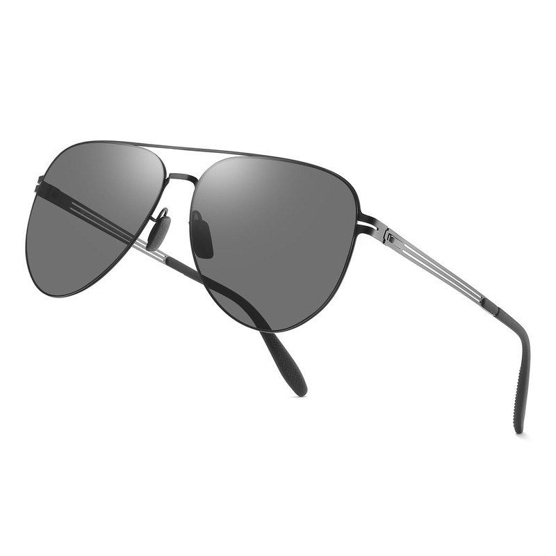 PUKCLAR Men's Sunglasses, Polarized Ultralight 0.7 oz (19 g), PC