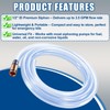 wadoy Siphon Hose Gas/Oil/Water/Fuel Transfer Siphon Hand Pump Self Priming