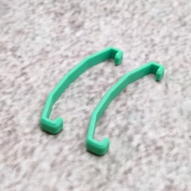 ULEIVA Kopfhörer Clip 2 Stck Grün Klemme Gadged kompatibel mit Astro A50 Gen. 4 + Mod. Kit Stützklammer Headband Fix Gaming Headset Kopfband (Grün)