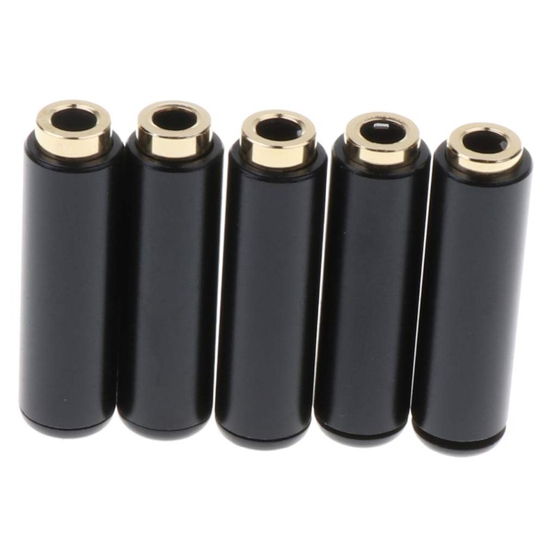 B Baosity 5pcs 3.5mm Female 4 Pole Earphone Connector DIY