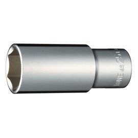 Tone Deep Socket (6 Angle) 4S-25L Drive Angle 0.5 inch (12.7 mm) (1/2 inch), Double Side Width 1.0 inches (25 mm)