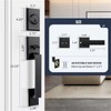 LOQRON Front Door Handleset Heavy Duty Door Handle and Deadbolt