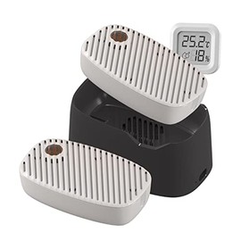 Mini Dehumidifier for Gun Safer, Moisture Absorber Deodorizer for Drawer and Bathroom keep dryer (2+1)