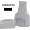 4Pcs U Shape Casters Door Stopper Anti Sliding Furniture Wheels