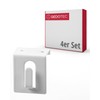 Gedotec Window Hooks White | Hanging Hooks Made of Steel