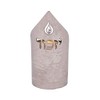 Memorial Yahrzeit Candle Holder Yizkor with Candle - Made in