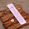 Friendship Gifts for Women Purple Bookmark for Book Lovers Best