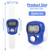 Pack of 2 Digital Finger Counter, Electronic Finger Counter, Row