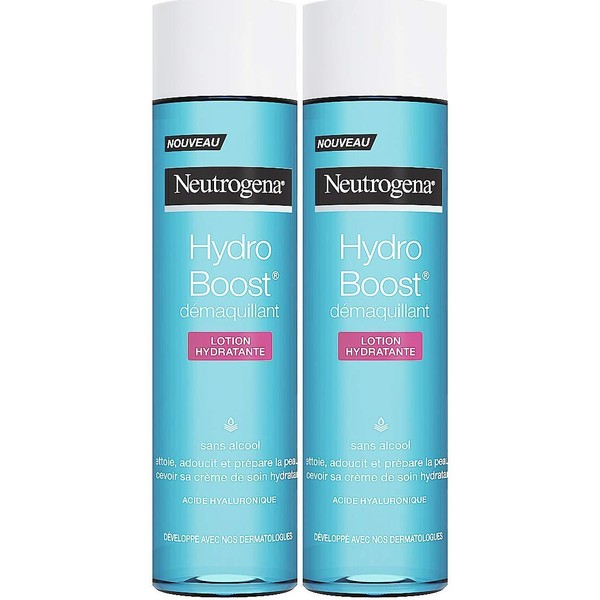 Neutrogena Hydro Boost Hydrating Alcohol Free Cleansing Lotion - Pack of 2
