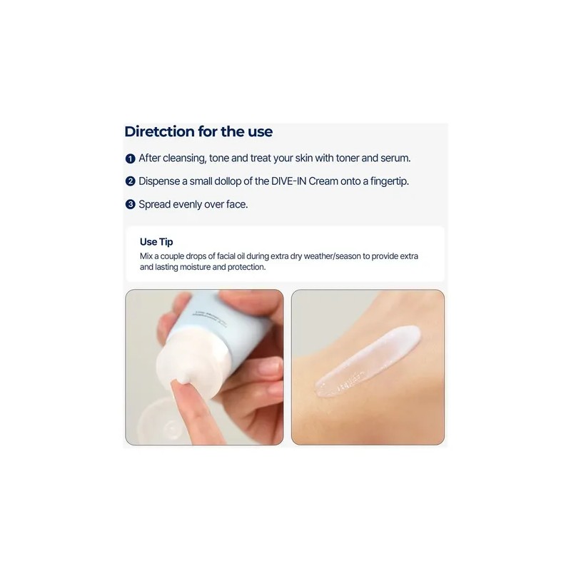 Torriden Dive In Low Molecular Hyaluronic Acid Cream 80ml