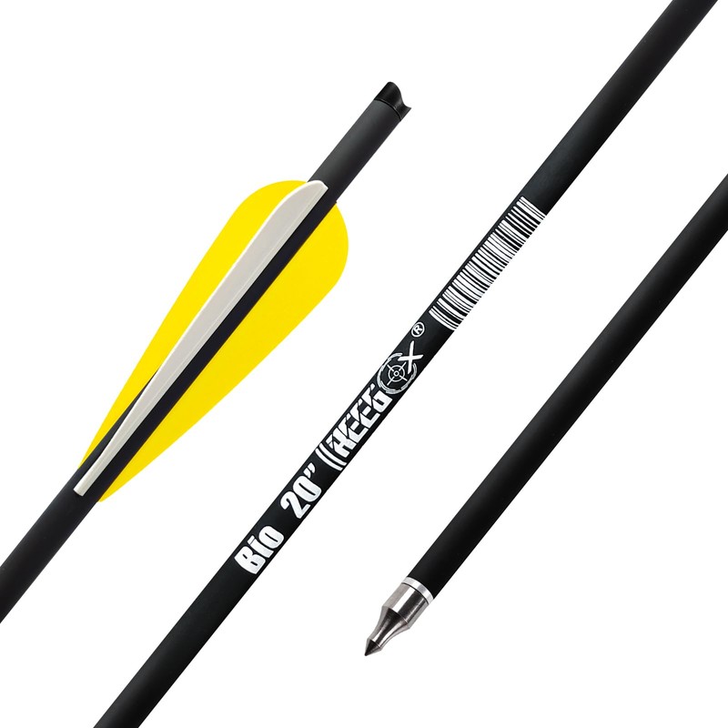 REEGOX Crossbow Bolts 16/18/20 inch Bio Crossbow Arrows with Moon