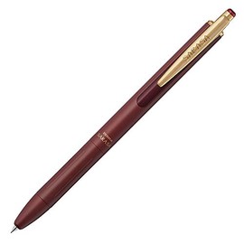 Zebra Gel Ballpoint Pen, Sarasa Grand 0.5mm Vintage Color, Red Black (P-JJ56-VRB)