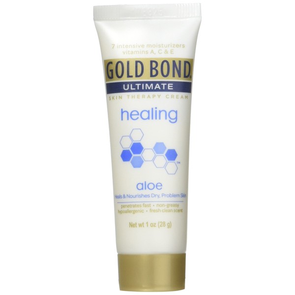 Gold Bond Ultimate Healing Skin Therapy Lotion Aloe 1 Oz (4 Pack)