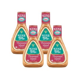 Ken's Steak House Thousand Island Dressing (Thousand Island, 16 Fl Oz (Pack of 4))
