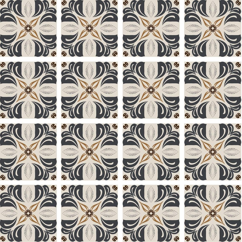 Poromoro Spanish Portuguese Azulejo Style Peel and Stick Backsplash Tile