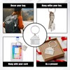 Taiyin 15 Pcs House Key Chain House Shaped Pendant Keychains
