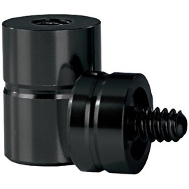 Pro Series JPA-14 Threaded Aluminum Joint Protectors, Blacktastic, 5/16 x 14