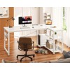 Casaottima L Shaped Computer Desk, 48 Inch Small Corner Desk