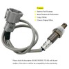 Amrxuts 234-4509 - Sensor de oxígeno para Toyota Highlander 2004-2006