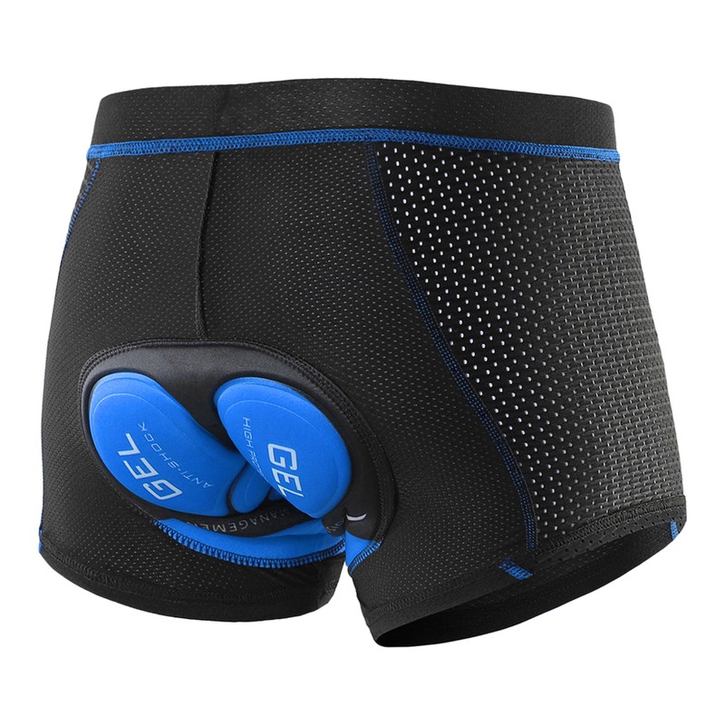 Men Cycle Underwear Shorts Breathable Gel Padded MTB Biking Riding