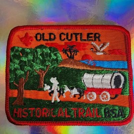 Vintage Old Cutler Historical Trail Boy Scout FLORIDA Patch NOS BSA