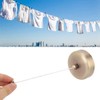 Washing Line Extendable 304 Stainless Steel Extendable Clothes Line Up
