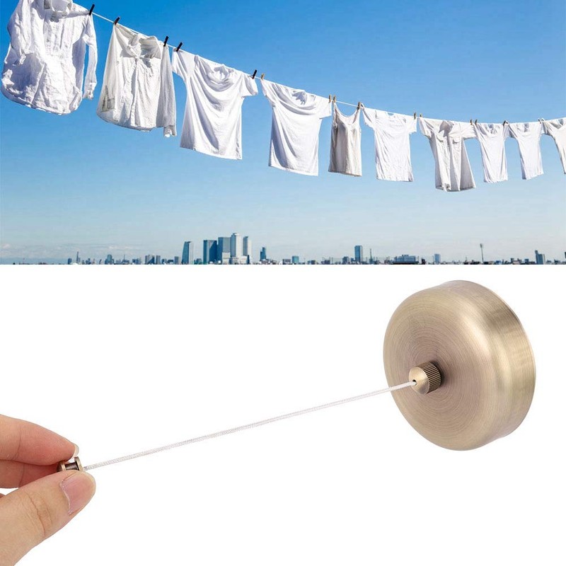 Washing Line Extendable 304 Stainless Steel Extendable Clothes Line Up