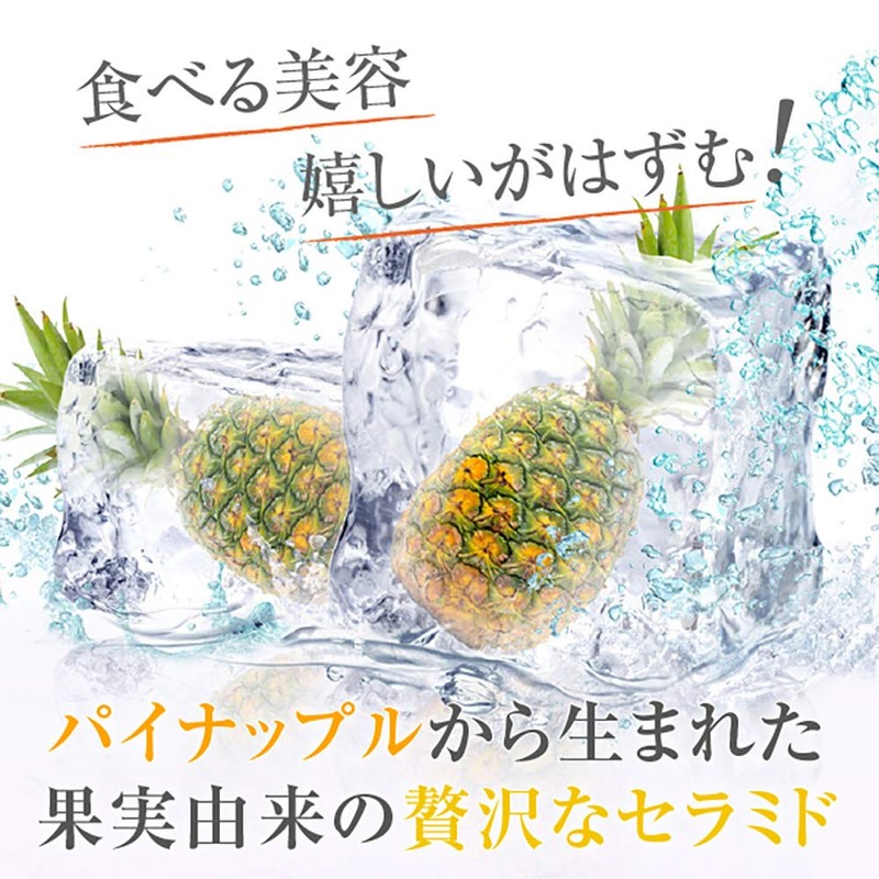 nichie セラミド パウダー 原末サプリメント パイナップル由来 5g