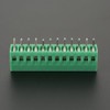 10pcs/Set 12 Pin 2.54mm Pitch PCB Screw Terminal Block Connector